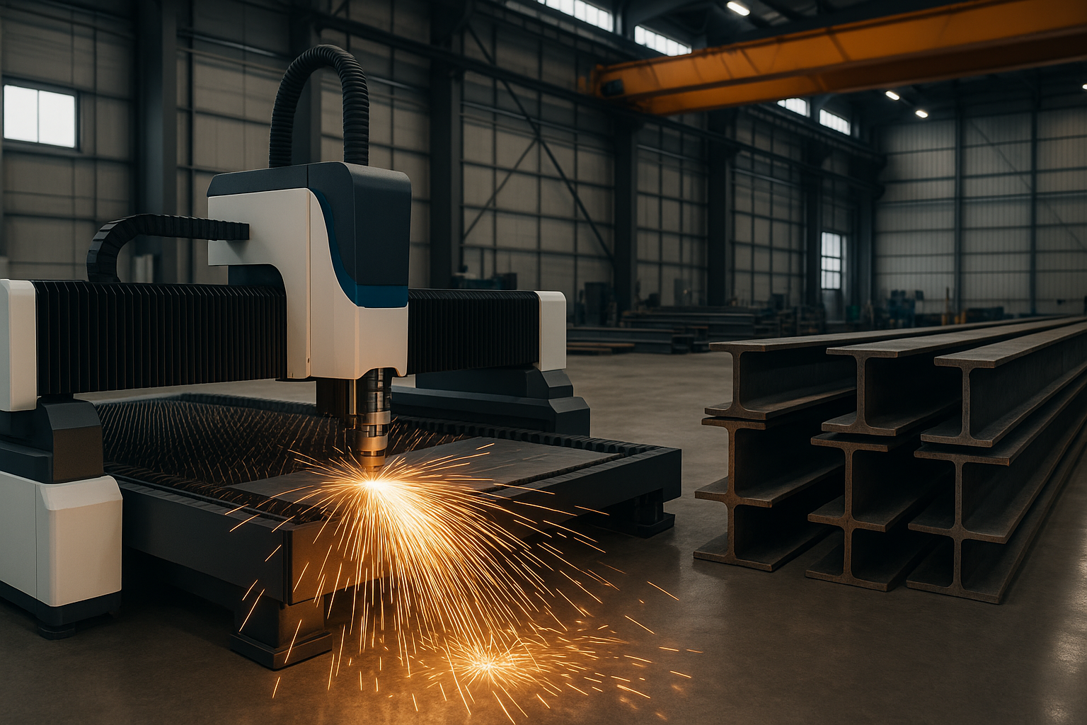 Spawane elementy stalowe przygotowywane w klasie wykonania EXC2